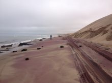 Gerhard von Kapff Fatbike an der Skelettküste Namibia