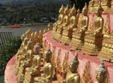 Tempel in Laos, Flusskreuzfahrt mit der Mekong Pearl
