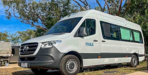 Unterwegs mit dem Miet-Camper in Australiens Northern Territory.